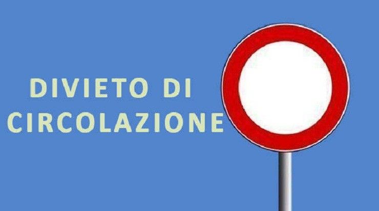 Sospensione della circolazione veicolare per ingresso e uscita alunni - dal lunedi’ al venerdi per tutto l’anno scolastico 2024/2025